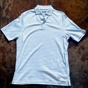 Blue Cremieux polo shirt. It is a size small and is brand new never been worn.
